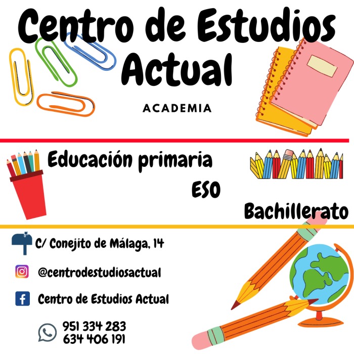 Refuerzo Escolar Centro De Estudios Actual Academias Extraescolares Clases